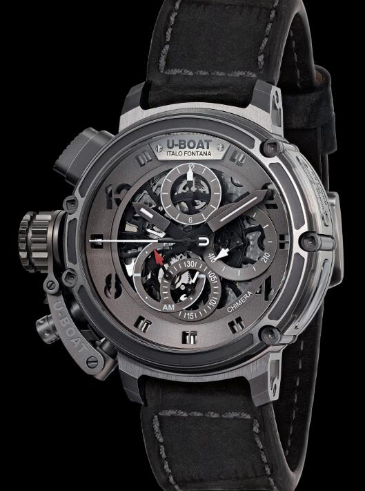 U-BOAT CHIMERA 46 TITANIO SKELETON 8066 Replica Watch